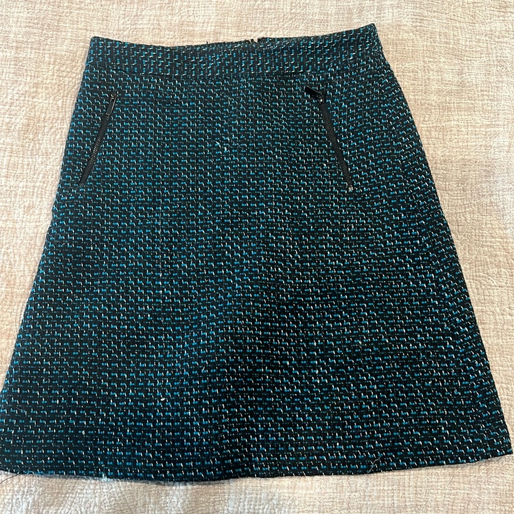 vintage skirt from halogen. cute patterns and very comfortable.